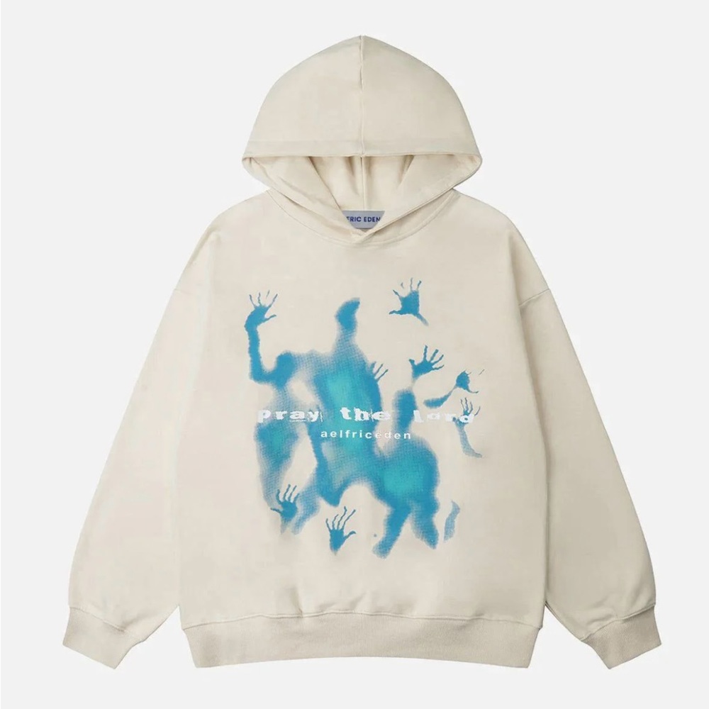 Aelfric Eden Abstraction Shadow Print Hoodie